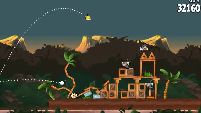 Official Angry Birds Rio Walkthrough Jungle Escape 4-3 смотреть онлайн