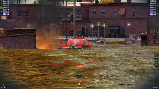 // World of Tanks Blitz // Бой на Мастер в РБ // смотреть онлайн