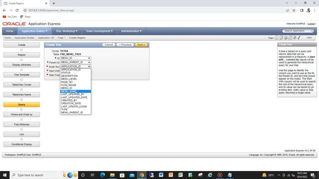 Create Hierarchical Tree on Home Page in Oracle Apex смотреть онлайн