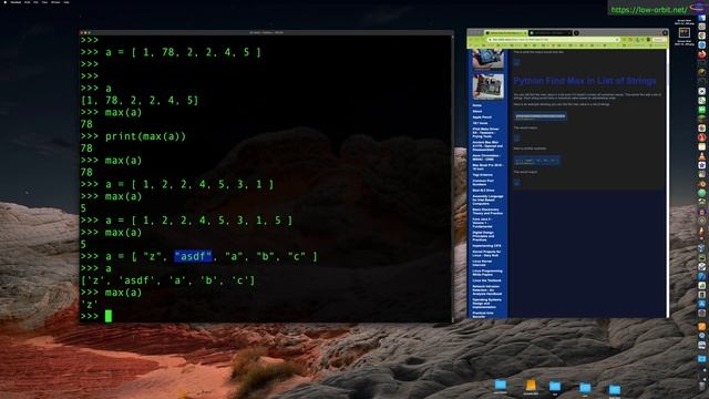 Python - How To Find Max In List смотреть онлайн