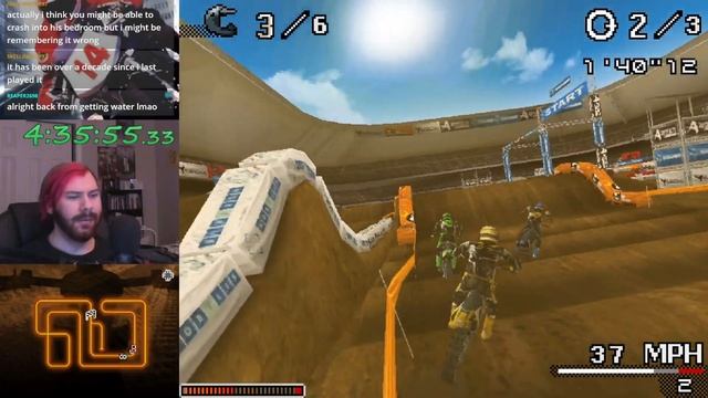 Moto Racer DS (NDS) - Advanced Dusty Cup (Let's Play Part 14) смотреть онлайн