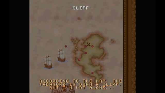 Super Nintendo (Snes) 16-bit CutThroat Island Cliff (Stage 8)