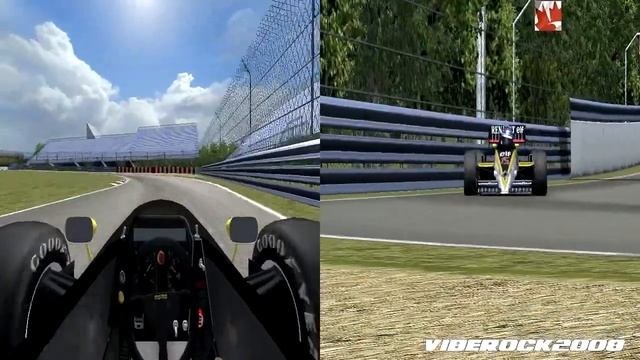 [rFactor] Renault/Elf F1 Team RE60 @Montreal with Patrick Tambay (Mod MVCR 1985) [HD] смотреть онлайн