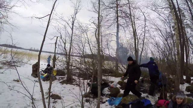 1 марта, Вуокса, лыжный поход смотреть онлайн
