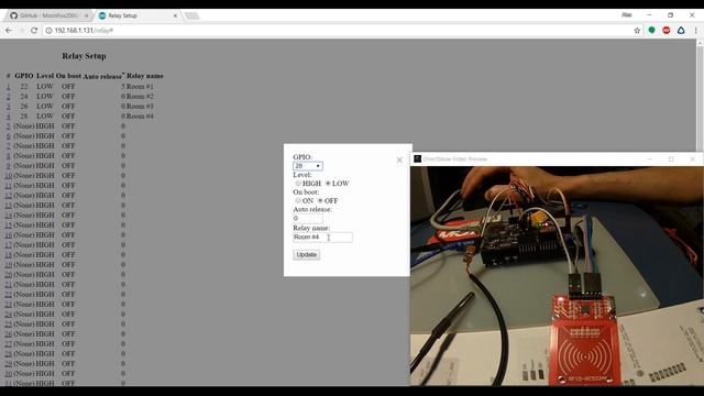 Arduino Mega RFID Relay+ смотреть онлайн