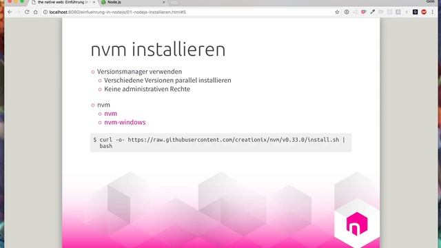 Node.js installieren // deutsch смотреть онлайн
