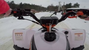 Купил детский квадроцикл для дочки KAYO AT 110