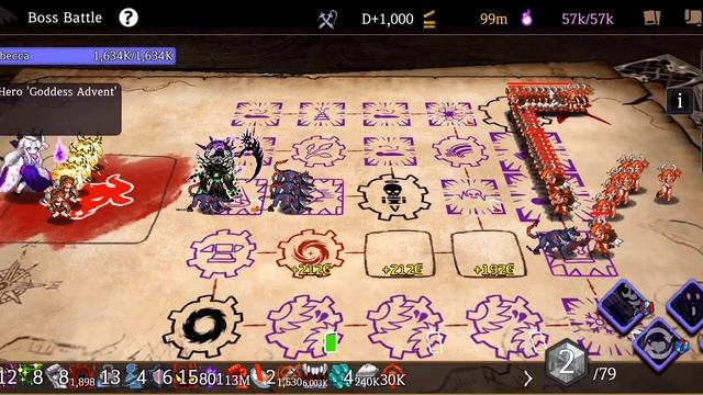 【Dungeon Maker】 Rebecca End  D1000