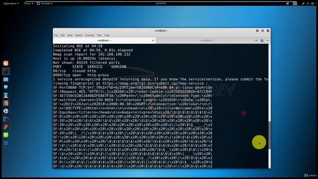 054 Сканирование портов | Этичный хакинг с Kali Linux смотреть онлайн