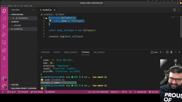 AM Coder - Javascript Object Methods Masterclass (deep dive on functions in objects) смотреть онлайн