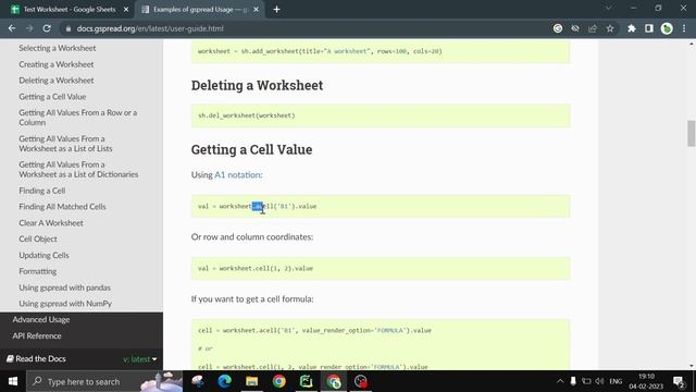 Automate Google Sheets using Python смотреть онлайн