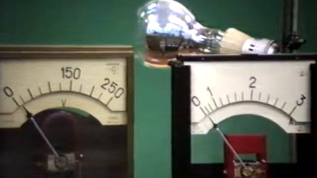 Измерение мощности потребляемой электрической лампой смотреть онлайн
