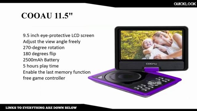 Top 5 Portable dvd Players On Amazon смотреть онлайн