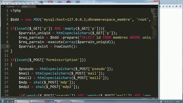 TUTO PHP - Système de parrainage смотреть онлайн