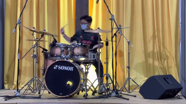 Grateful (Boby Limijaya And Revelation Limijaya) - Drum Live Performance смотреть онлайн