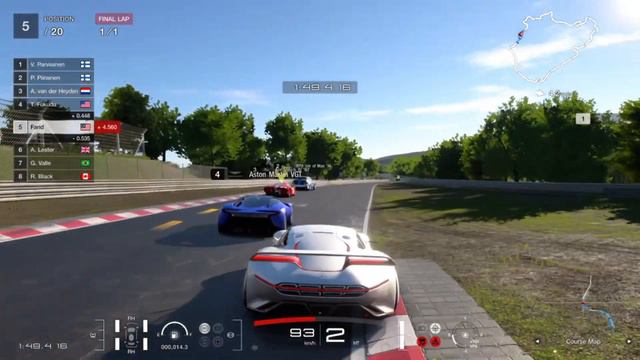 Mercedes Benz AMG Vision Gran Turismo | Gran Turismo 7 | 5.5 Liter Twin Turbo V8 Power.