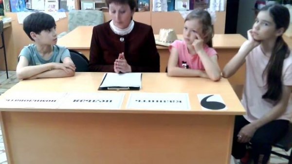 Урок русского языка в библиотеке «Говори и пиши грамотно»