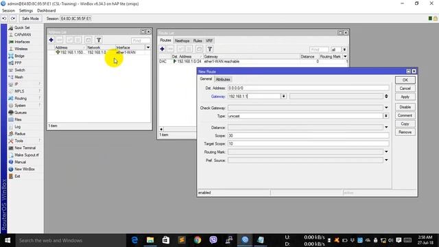 Mikrotik Tuitorial Class 1 with GUI смотреть онлайн