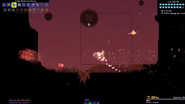 TERRARIA CALAMITY MOD [Challenge]Supreme Calamitas no armor смотреть онлайн