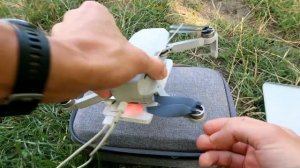 DJI Mavic Mini + повербанк в полете! Время полета квадрокоптера, зарядка батареи и дальность