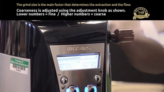 Calibrating the Casadio Enea on Demand Grinder смотреть онлайн