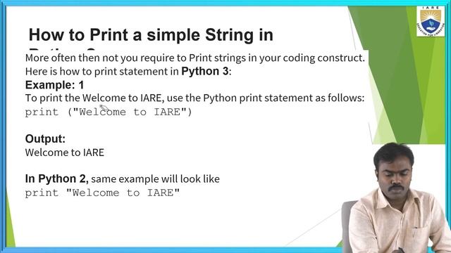 Introduction to Python Programming by Mr. B Madhusudhan Rao смотреть онлайн