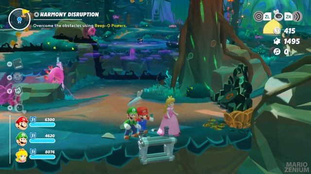 Mario + Rabbids Sparks of Hope The Last Spark Hunter - Part 1 - Melodic Gardens - 100% Walkthrough смотреть онлайн