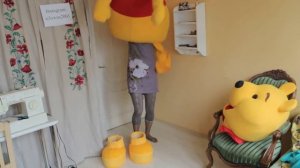 Ростовая кукла Винни Пух Дисней очень яркий позитивный:) Ростовые куклы на заказ