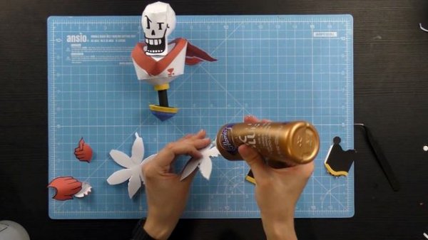 Papercraft Papyrus DIY Undertale Video Guide