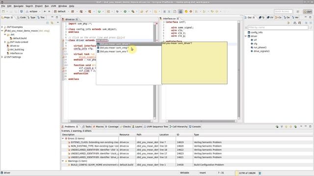 DVT Eclipse IDE Quick Fix Proposals - How to Fix Typos Using "Did You Mean?" Proposals смотреть онлайн