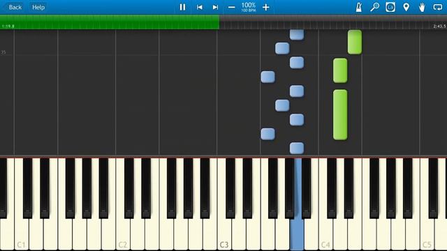 Death Note Theme [Piano Tutorial] Synthesia смотреть онлайн