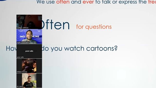 Sesión 1-30-10-2023-PI2-01-8-9-PM-11-2023-Coto-Conversation + How Often - Ever - Questions and Ans. смотреть онлайн