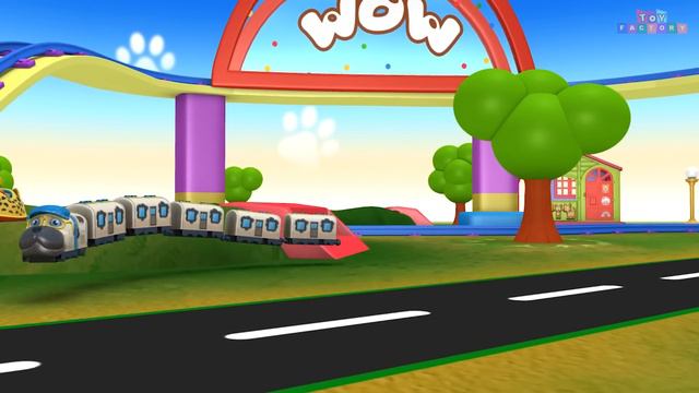 Halloween Train Toy Factory: Toy Factory Cartoon Train Kids Videos For Kids | Choo Choo Train