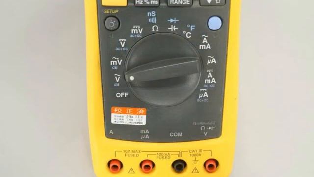 [DW]USED FLUKE 187 TRUE RMS MULTIMETER マルチメーター[ST01464-0032] смотреть онлайн