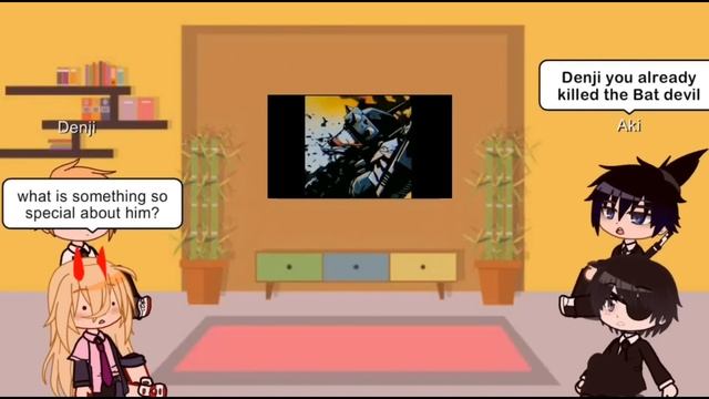 Chainsaw Man React to Batman who laughs/The Darkest Knight (anime spoiler☣️) смотреть онлайн