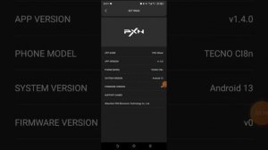 PXN V99 Приложение на Android