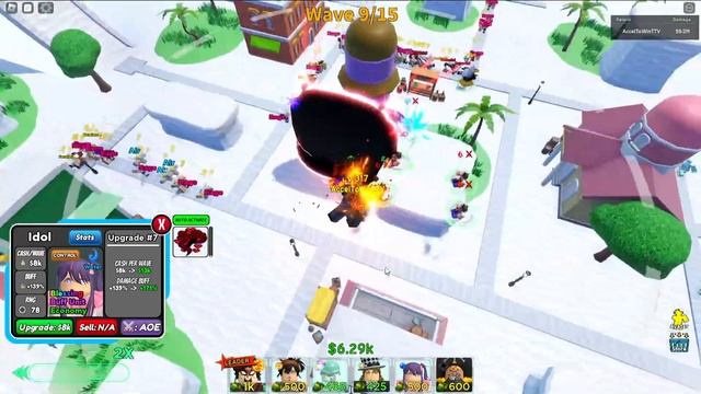 Solo Sky Fleet Extreme (How To/Tutorial) All Star Tower Defense ASTD ROBLOX смотреть онлайн