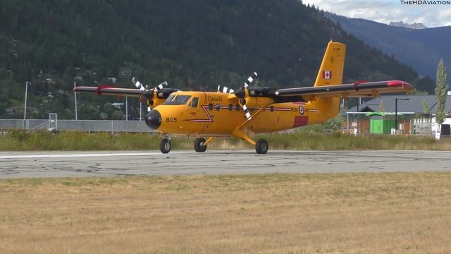 CC-138 Twin Otter Takeoff - Military SAR Turboprop смотреть онлайн