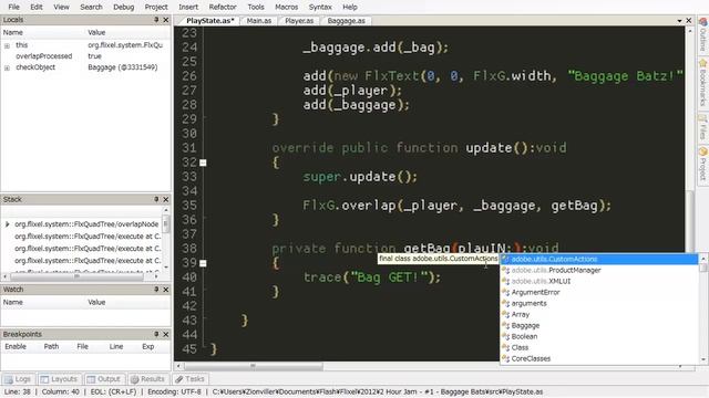 2 Hour Game Jam #1 - Ep.02 (AS3) смотреть онлайн