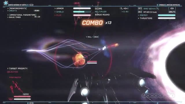 Bonus Round - Strike Suit Infinity Gameplay смотреть онлайн