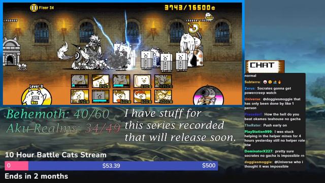 Battle Cats No Gacha Save Live: Path to Masked Yulala (or Floor 34) смотреть онлайн