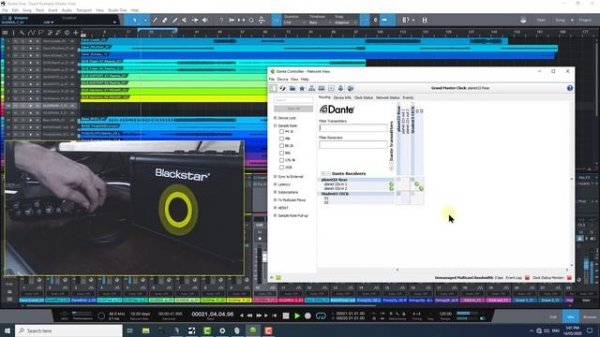 DAW Sessions using Dante Virtual Soundcard, Dante Hardware, & Mismatched Sample Rates