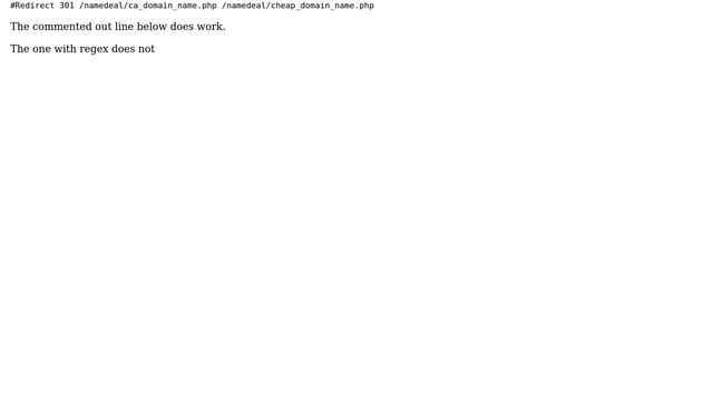 Webmasters: htaccess Redirect Using Regex смотреть онлайн
