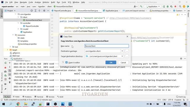 Spring Boot Microservices Feign client demo- inter communication between Microservices - Session 19 смотреть онлайн