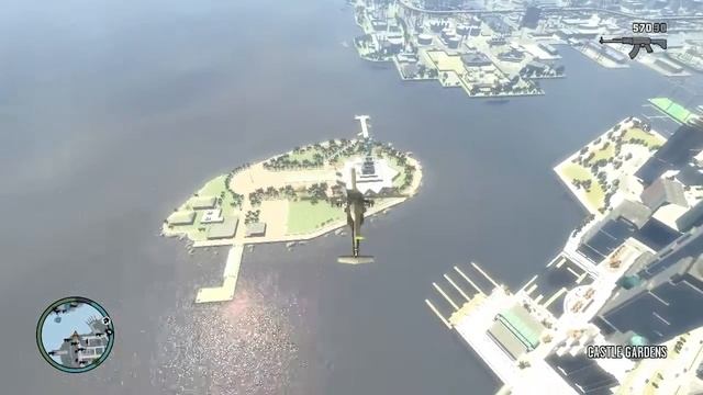 GTA IV (PC) - Попытка забраться на Статую Свободы #1 смотреть онлайн