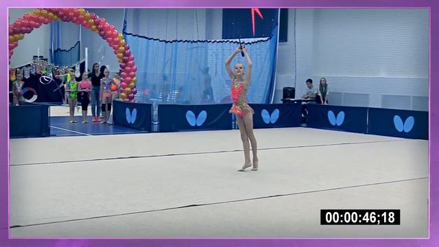 #Художественная гимнастика #ProSport 2018 выступление, булавы смотреть онлайн