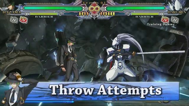 BlazBlue Continuum Shift - Hazama Tutorial смотреть онлайн