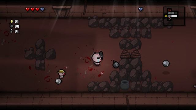Binding of Isaac Rebirth Synergy: Ludovico Technique + Strange Attractor смотреть онлайн