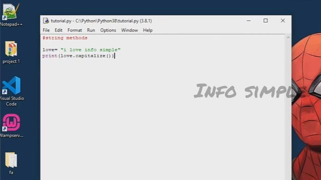 (தமிழ்)Python tutorial-2|if else statement and string methods|info simple смотреть онлайн
