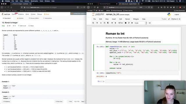 LeetCode Solutions: Roman to Integer in Python смотреть онлайн